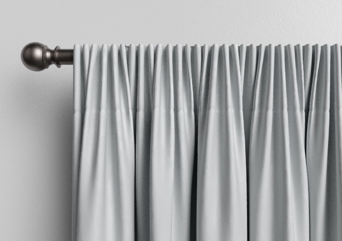 Menton, Signal Grey - Made to Measure Curtains - Image 9